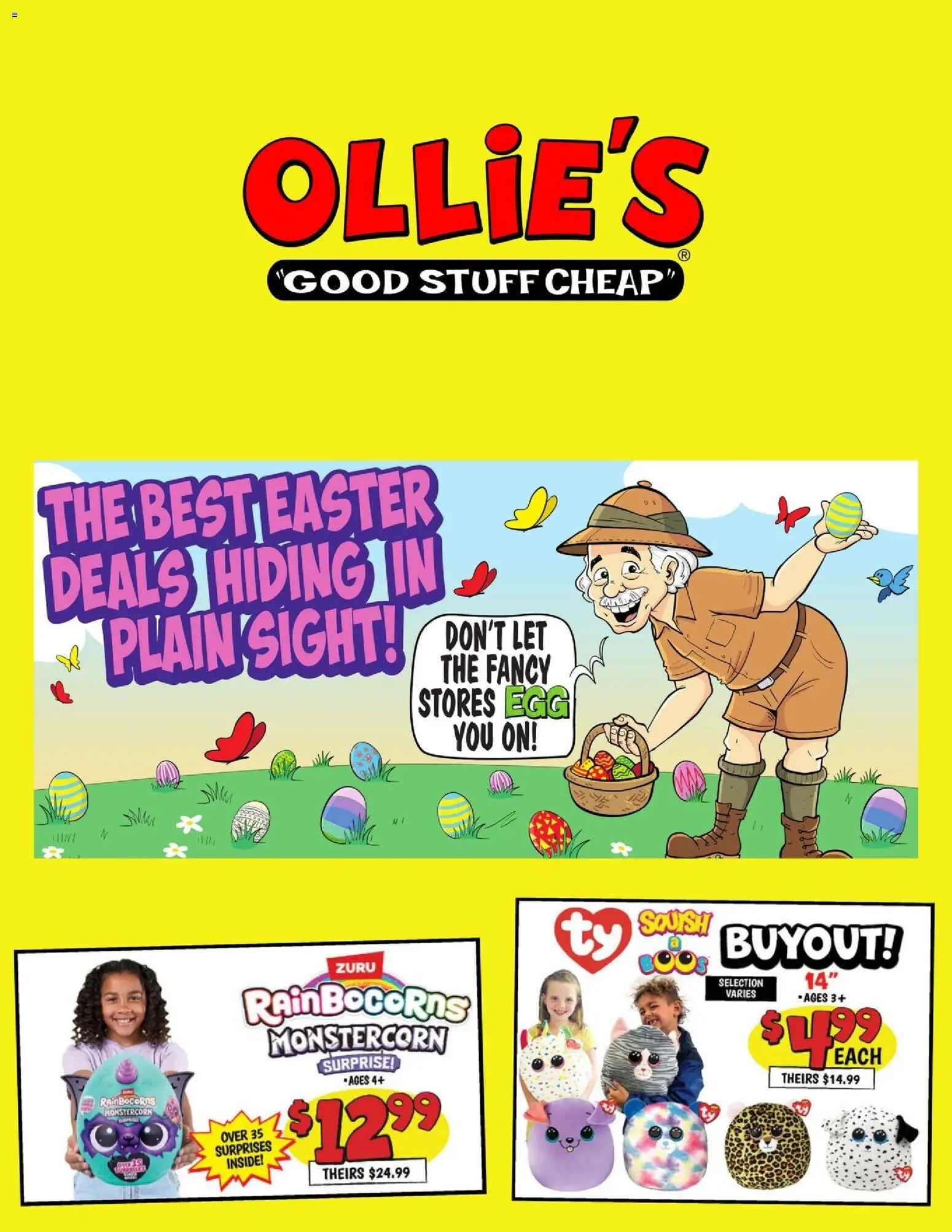 Ollie's Weekly Ad - valid from 28.03.2026 | Page: 1