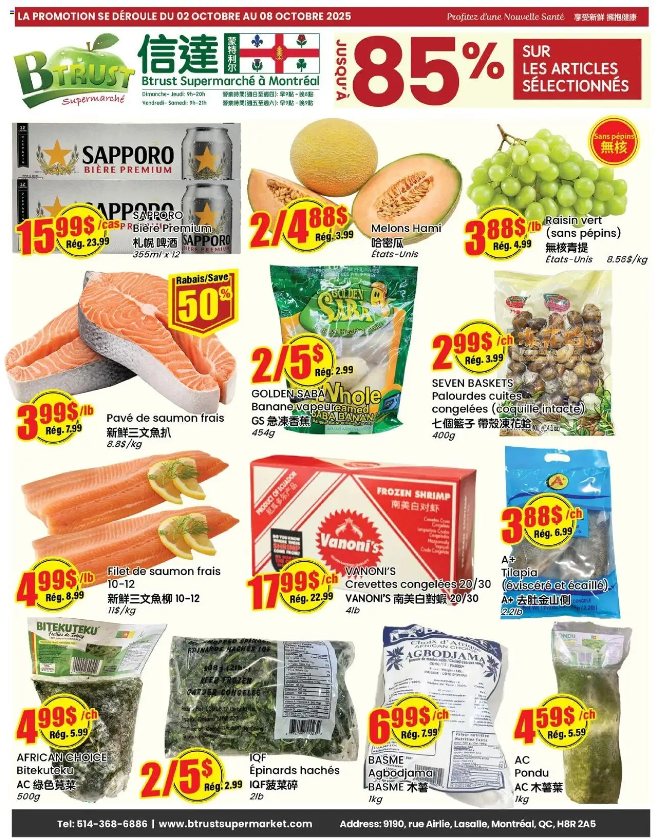 Btrust Supermarket flyer valid from 02.10.2025 | Page: 1