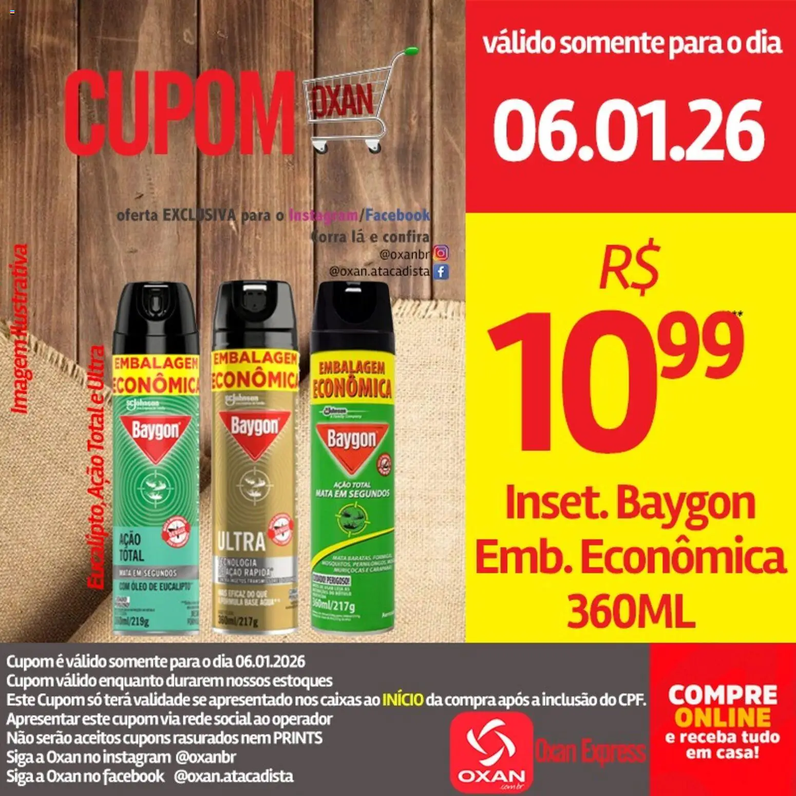 Oxan Atacadista Folheto - válido de 06.01.2026 | Página: 12 | Produtos: Óleo