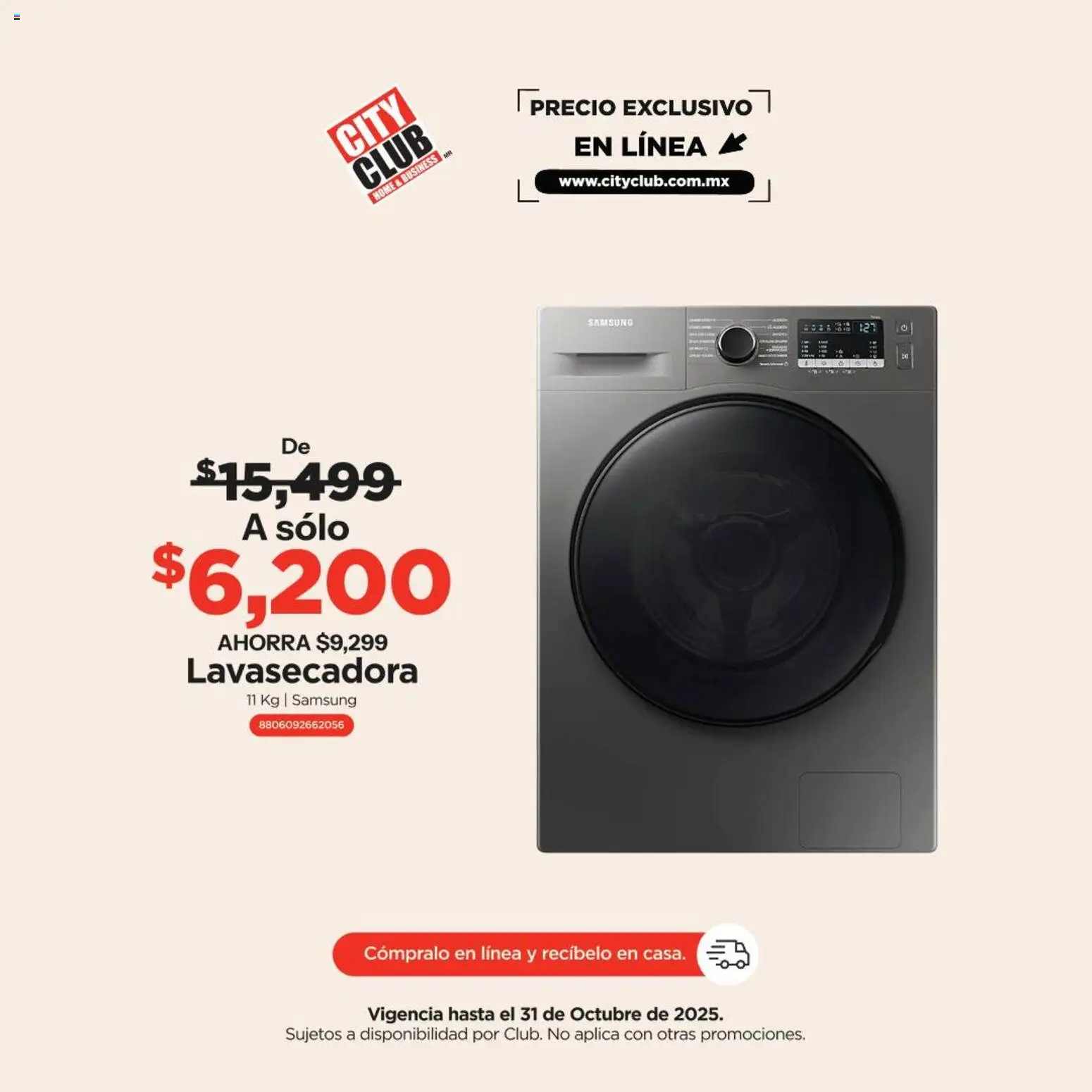 Nuevas ofertas de City Club válidas en toda la República Mexicana desde el 25.10.2025. ¡Encuentra las mejores ofertas en City Club catálogo Hasta 60% De descuento! | Página: 5