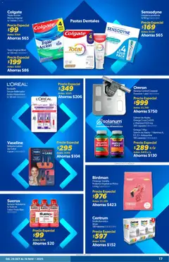 Vista previa de Sam's Club catálogo Frontera, nuevo folleto de la tienda, válido en México a partir del 29.10.2025 | Página: 17 | Productos: Fresa, Bálsamo, Balanza, Vitaminas