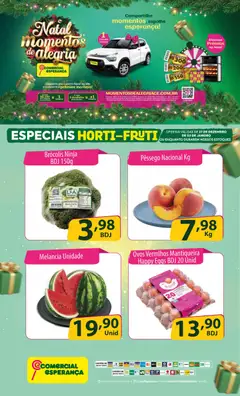 Comercial Esperança - Ofertas Hortifruti - Pré-Visualização do folheto da loja Comercial Esperança, válido de 27.12.2025