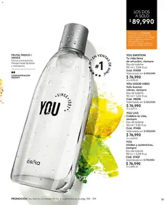 Ésika catálogo C07/2026 -  Vista previa de la revista de la tienda Ésika valido desde el 24.04.2026 | Página: 33 | Productos: Limón, Eau de toilette, Combinación