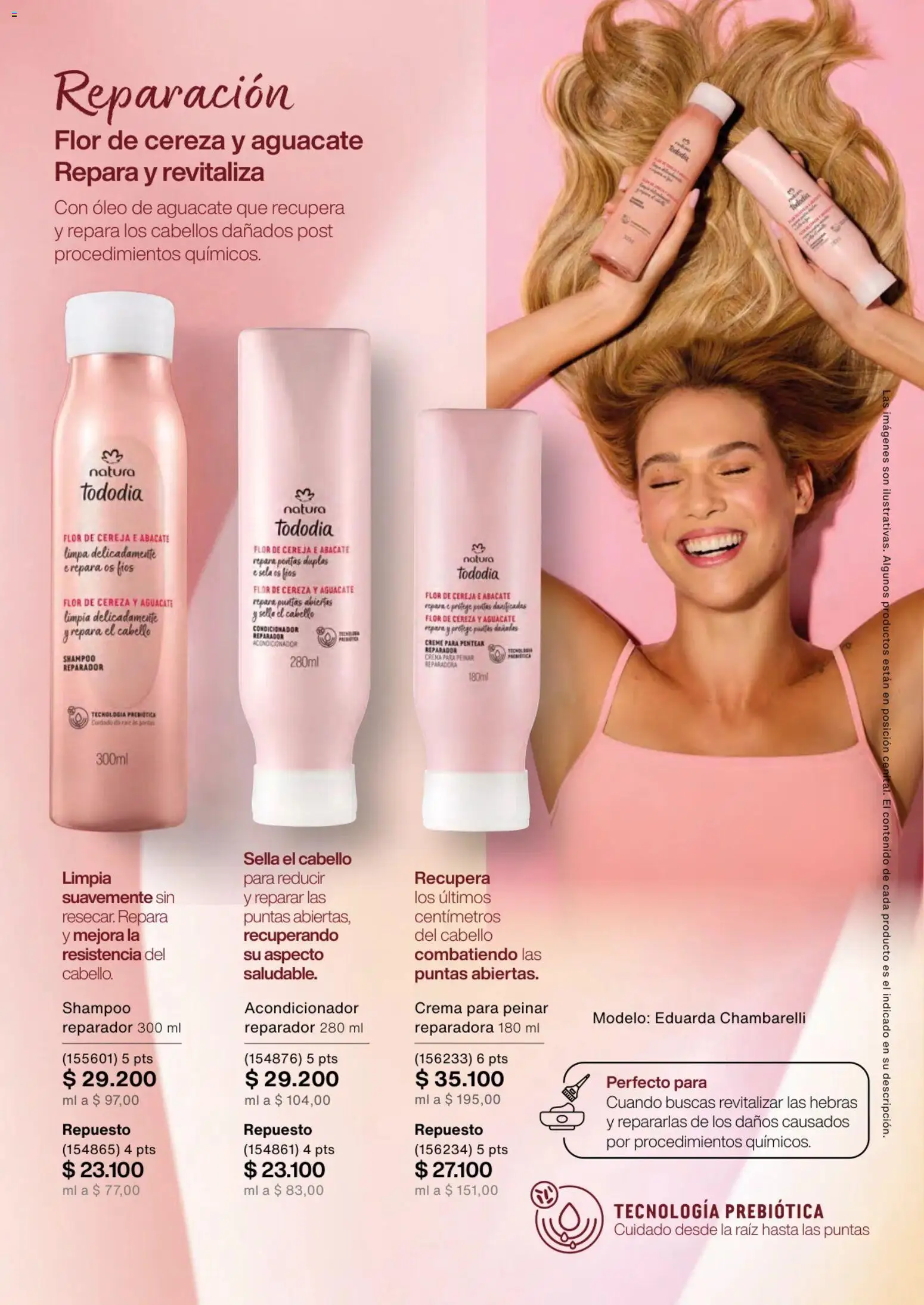 Natura revista - valida desde el 02.01.2026 | Página: 138 | Productos: Aguacate, Crema, Shampoo, Acondicionador