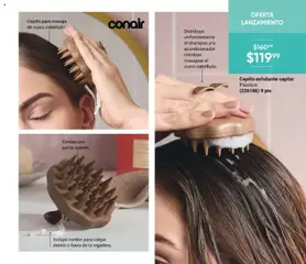 Vista previa de Cepillo exfoliante capilar, Plástico. (226186) 9 pts, nuevo folleto de la tienda, válido en México a partir del 20.02.2026 | Página: 97 | Productos: Cepillo, Acondicionador
