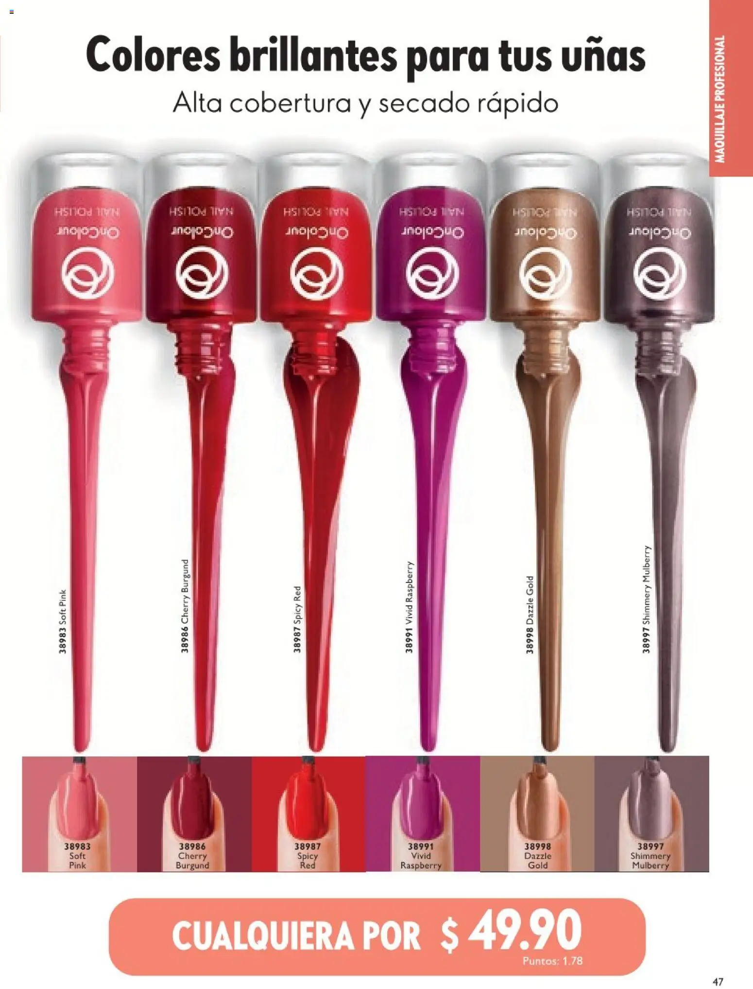 Nuevas ofertas de Oriflame válidas en toda la República Mexicana desde el 18.04.2026. ¡Encuentra las mejores ofertas en Oriflame campaña 6 2026! | Página: 47 | Productos: Maquillaje