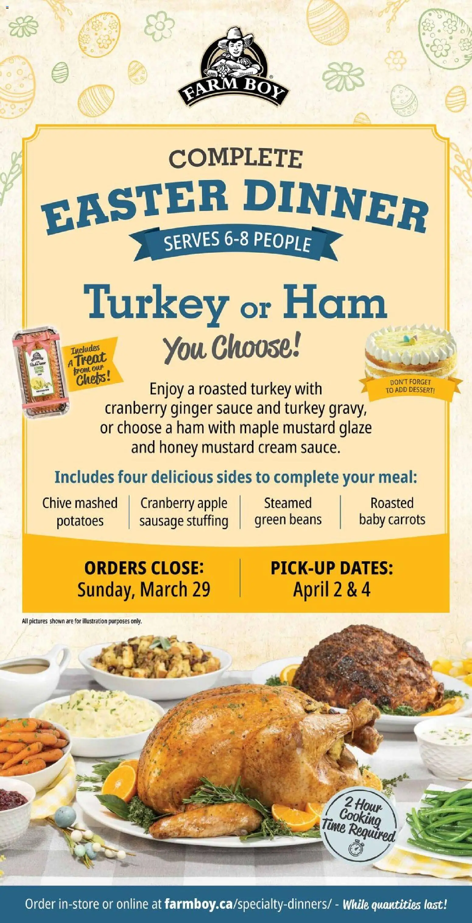 Farm Boy flyer valid from 26.02.2026 | Page: 11 | Products: Cream, Turkey, Potatoes, Ham