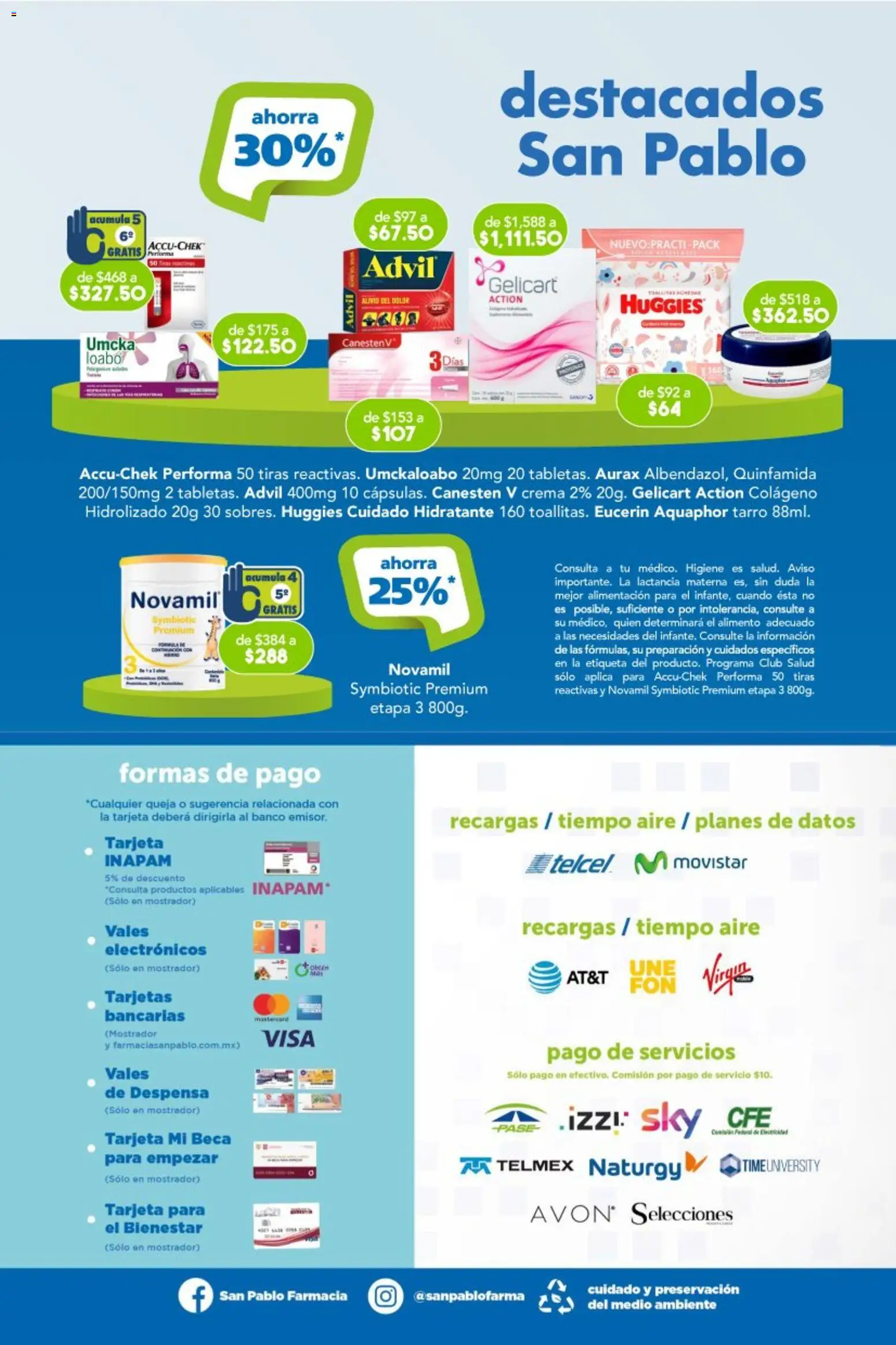 Nuevas ofertas de Farmacia San Pablo válidas en toda la República Mexicana desde el 15.02.2026. ¡Encuentra las mejores ofertas en Farmacia San Pablo catálogo! | Página: 16