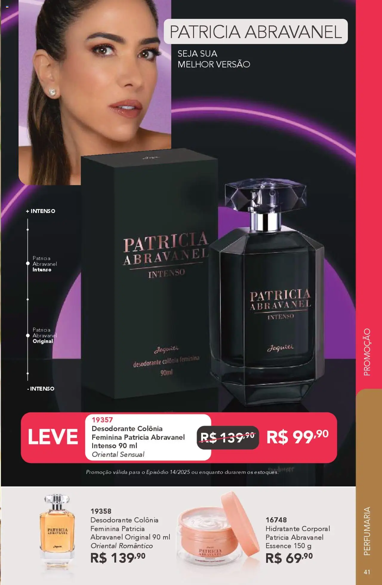 Jequiti Folheto - válido de 03.10.2025 | Página: 41 | Produtos: Hidratante corporal, Desodorante