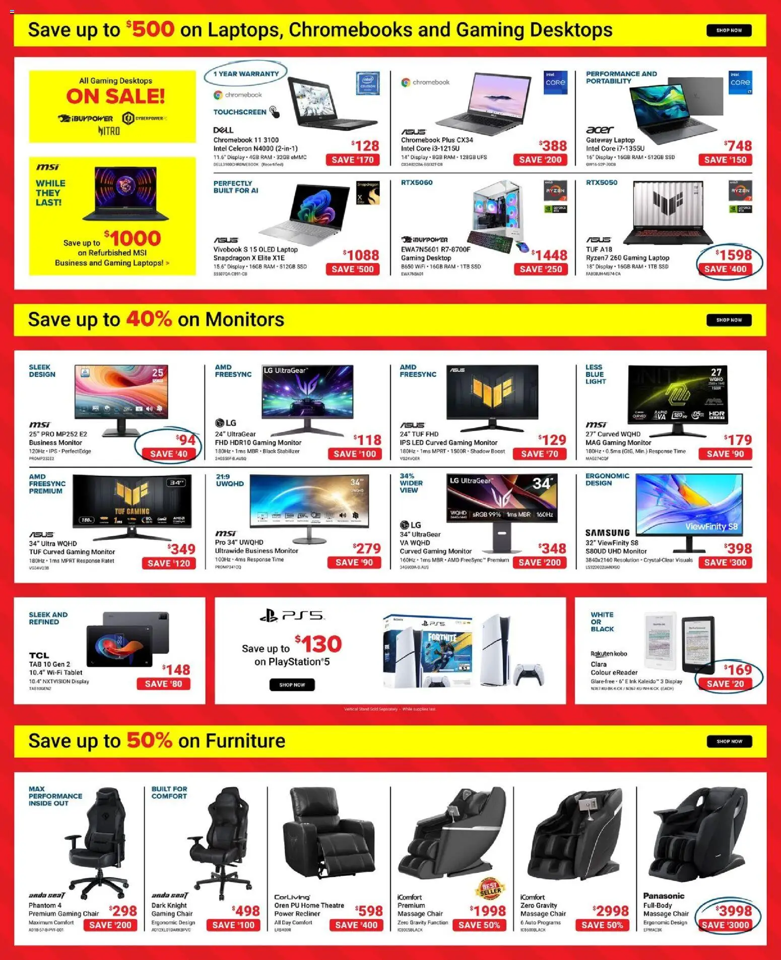 Visions flyer valid from 19.12.2025 | Page: 13 | Products: Tablet, Monitor, Radio, Chair