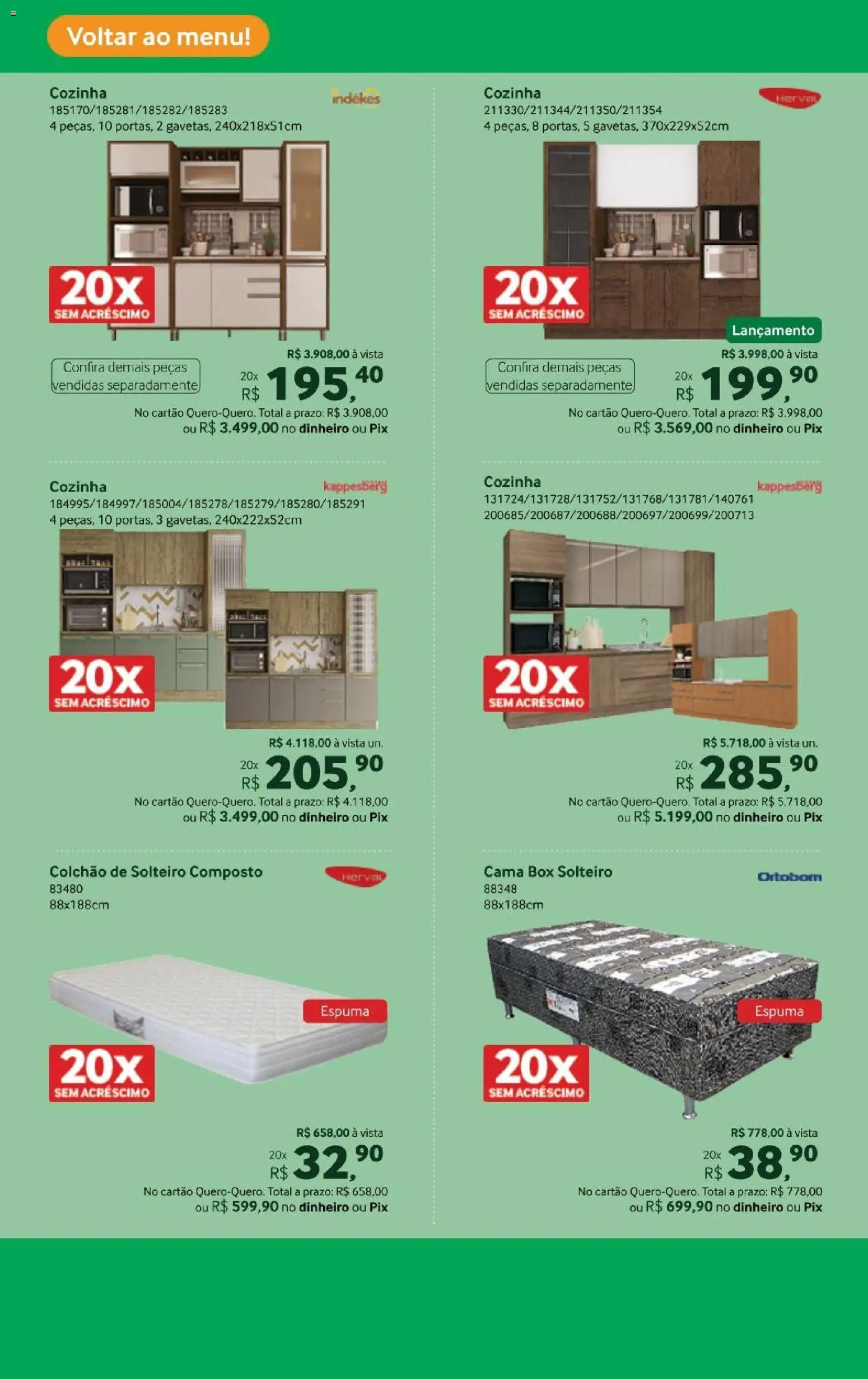 Lojas Quero-Quero Folheto - válido de 18.02.2026 | Página: 9 | Produtos: Cama, Colchão
