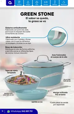 Vista previa de folleto Catálogo Quality Products  de la Quality Products válido desde 01.02.2026 | Página: 16 | Productos: Aceite, Cocina, Polvo