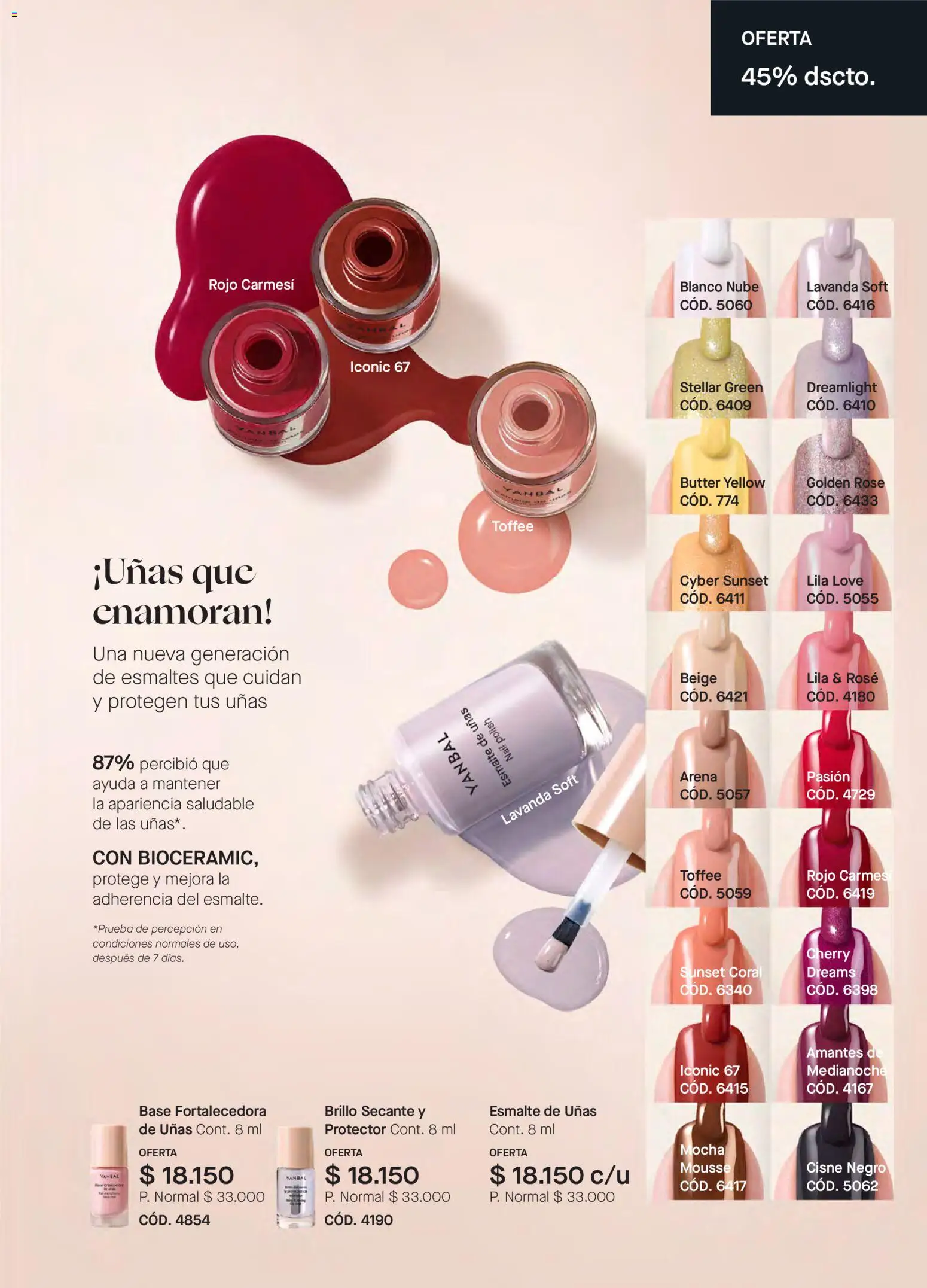 Yanbal revista - valida desde el 31.01.2026 | Página: 61 | Productos: Brillo, Esmalte de uñas, Mousse