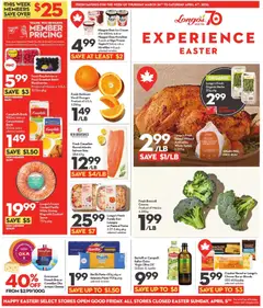 Preview of Longo's weekly flyer / circulaire from shop Longo's valid from 26.03.2026