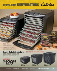 Preview of Cabela's weekly ads valid from 11.08.2025 | Page: 223 | Products: Acrylic, Fan