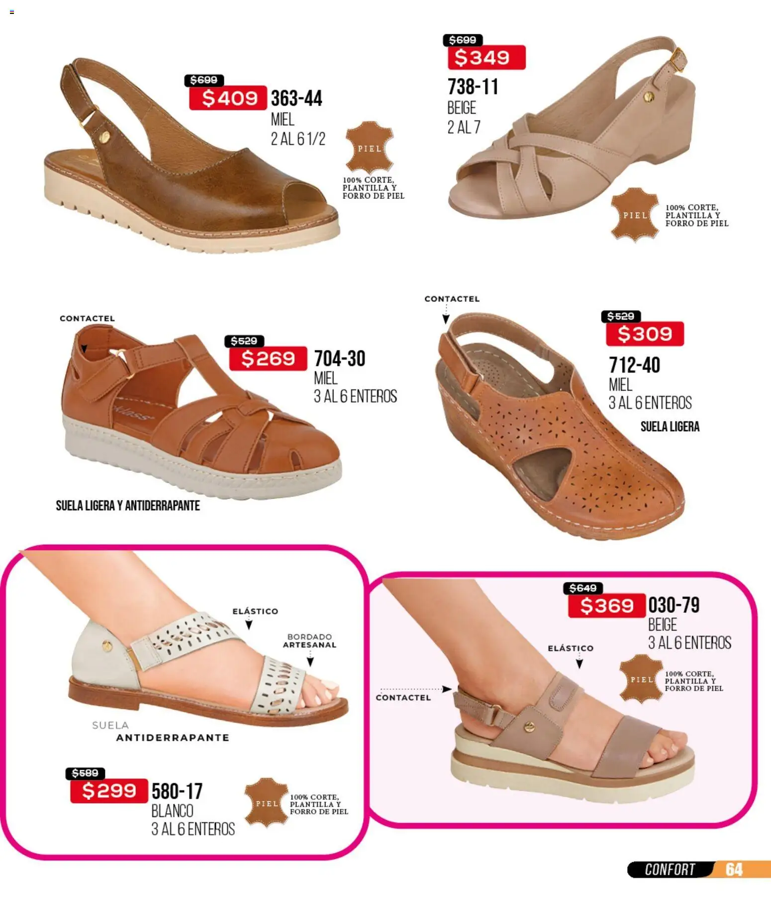 Nuevas ofertas de Cklass válidas en toda la República Mexicana desde el 18.03.2026. ¡Encuentra las mejores ofertas en Cklass catálogo Liquidación total calzado! | Página: 65