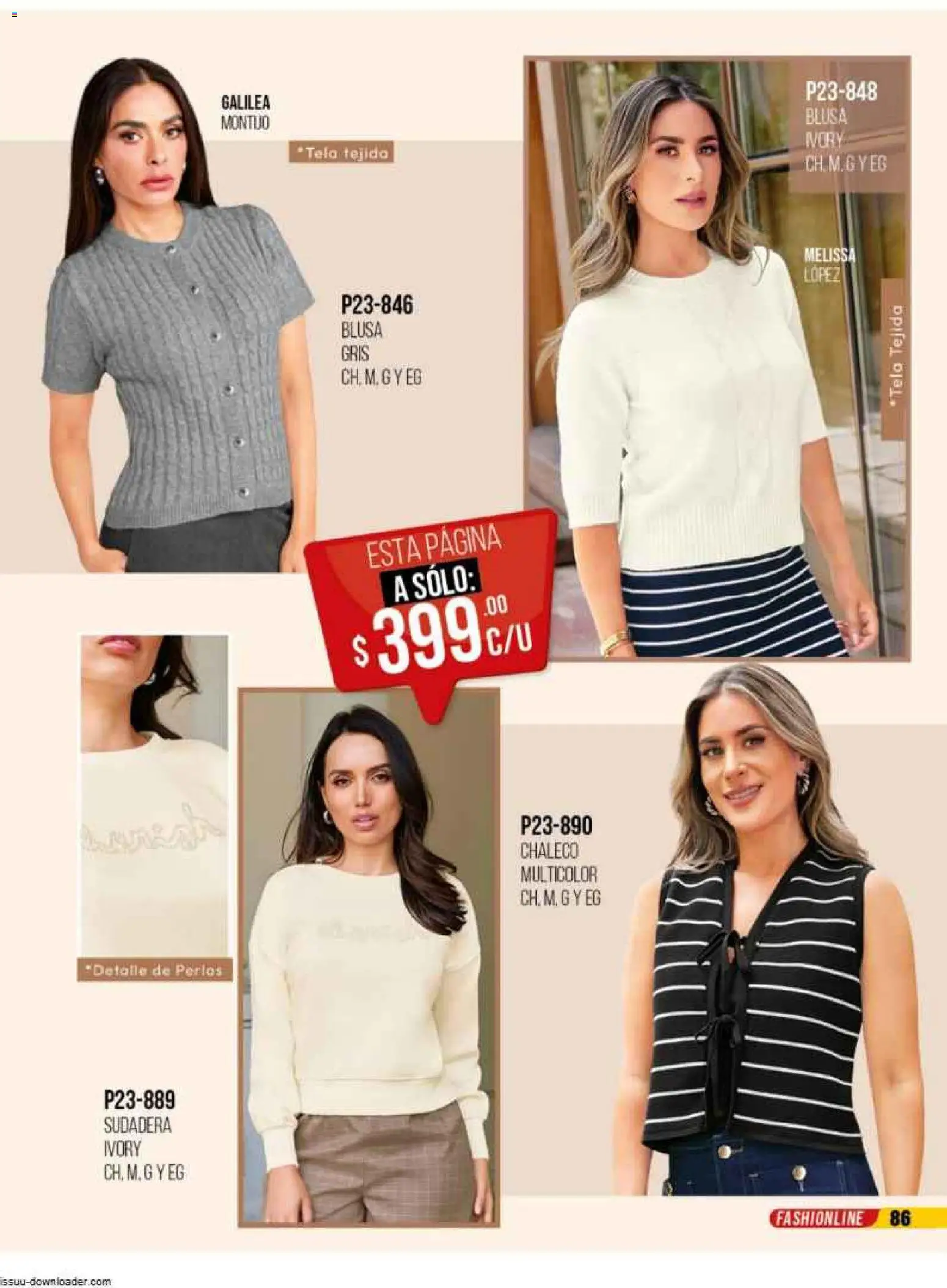 Nuevas ofertas de Cklass válidas en toda la República Mexicana desde el 31.10.2025. ¡Encuentra las mejores ofertas en Cklass catálogo Super Rebajas Ropa! | Página: 89 | Productos: Blusa, Chaleco, Sudadera
