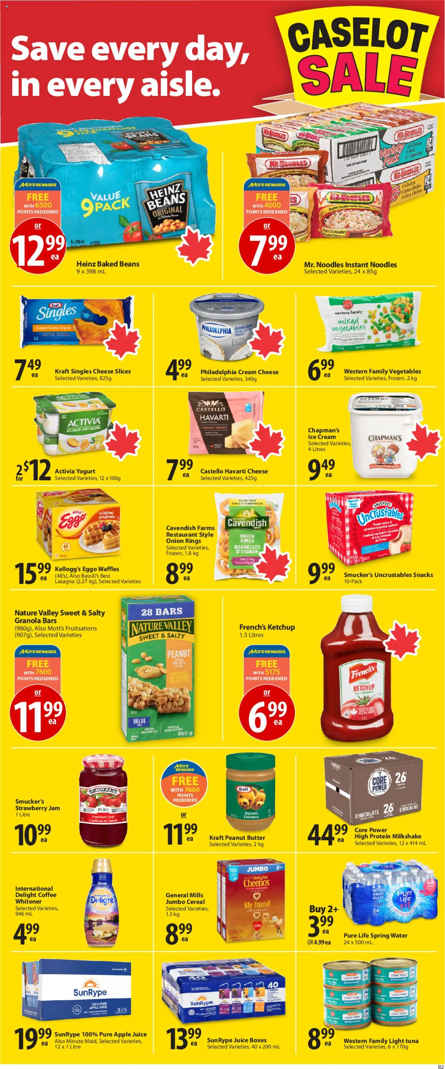 Save on foods flyer valid from 29.01.2026 | Page: 4 | Products: Ice cream, Case, Yogurt, Chicken