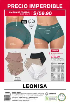 Vista previa de folleto Leonisa - Catálogo de la Leonisa válido desde 05.02.2026 | Página: 140 | Productos: Café, Cámara
