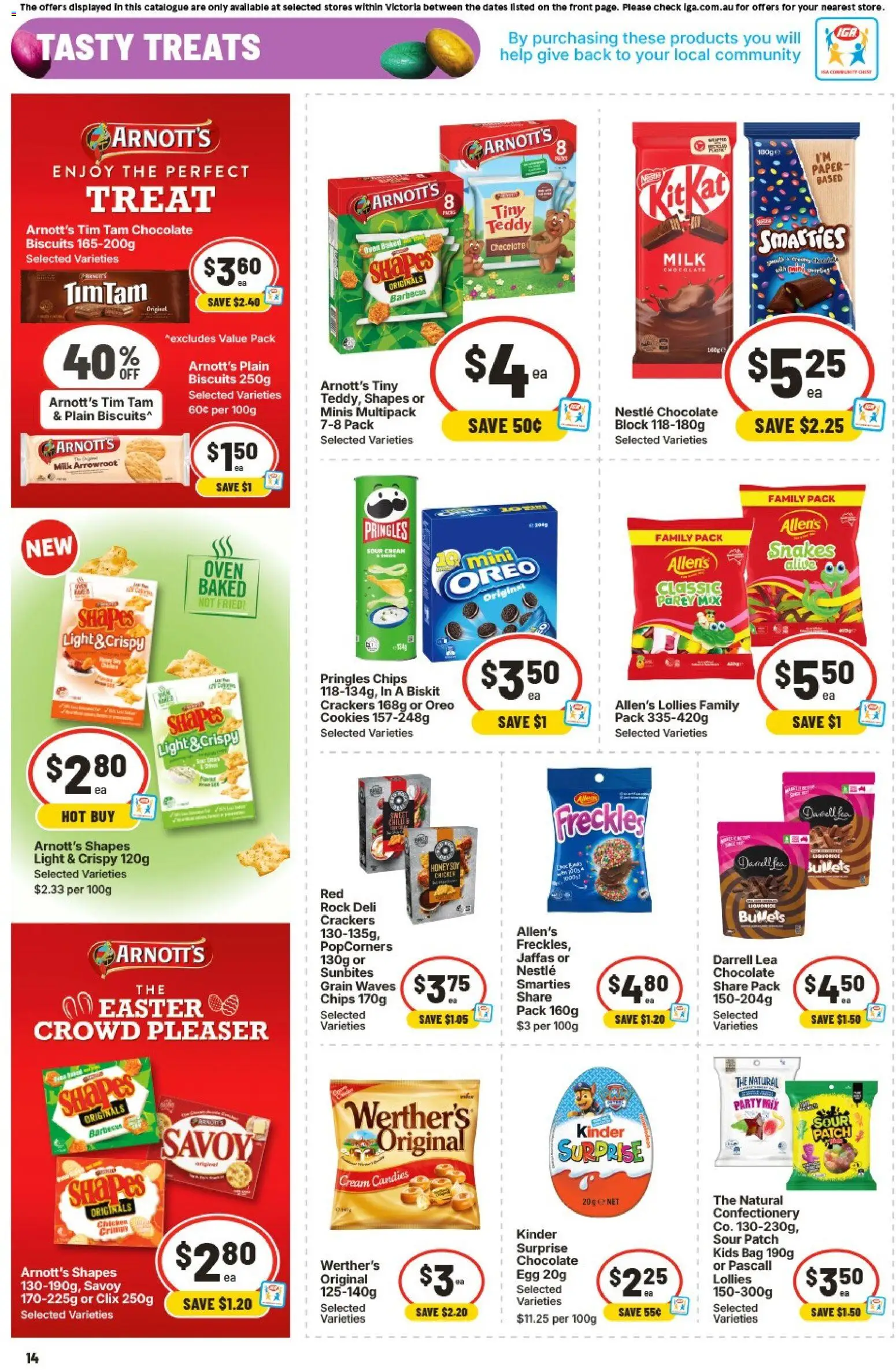 IGA catalogue - valid from 18.03.2026 | Page: 13 | Products: Light, Chicken, Sour cream, Oven