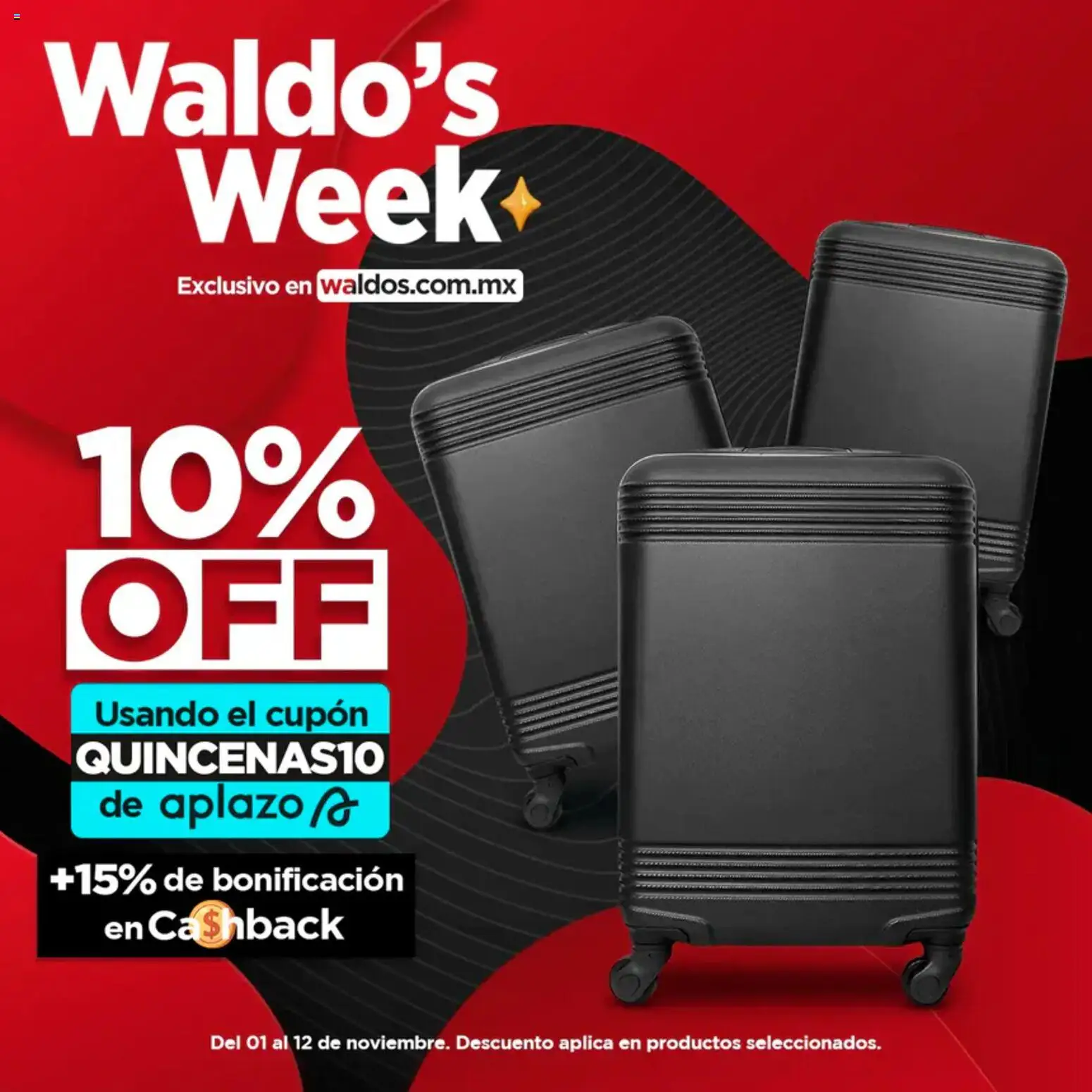 Nuevas ofertas de Waldo's válidas en toda la República Mexicana desde el 01.11.2025. ¡Encuentra las mejores ofertas en Waldo's Buen Fin ! | Página: 9