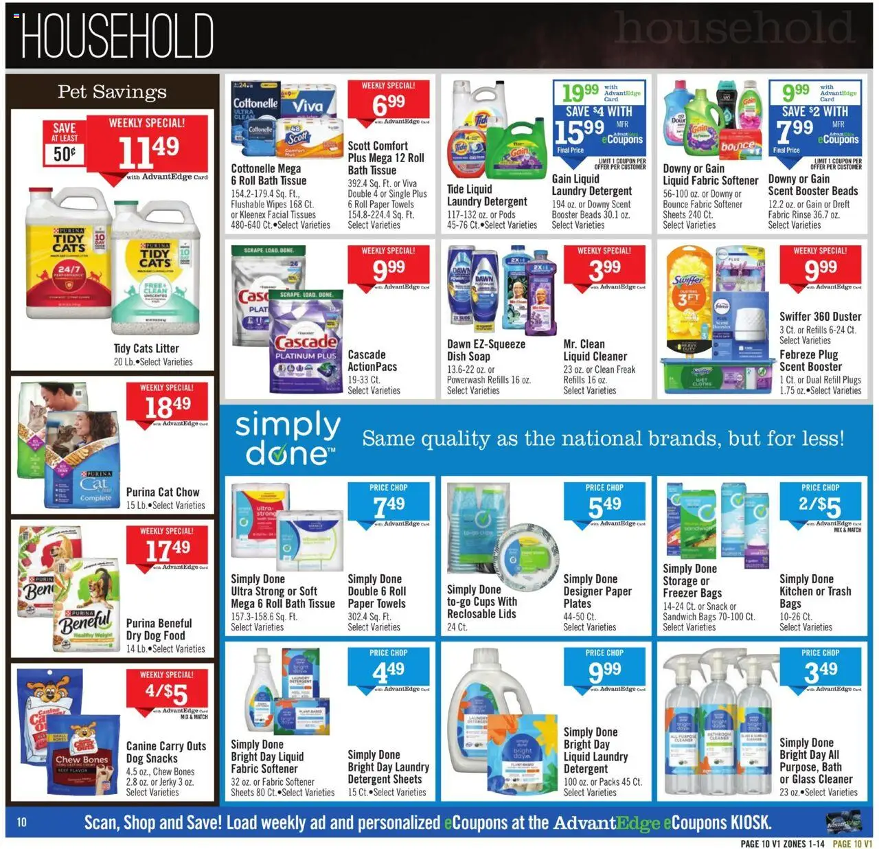 Price Chopper Weekly Ad - valid from 07.09.2025 | Page: 10 | Products: Dog Food, Detergent, Freezer, Weight