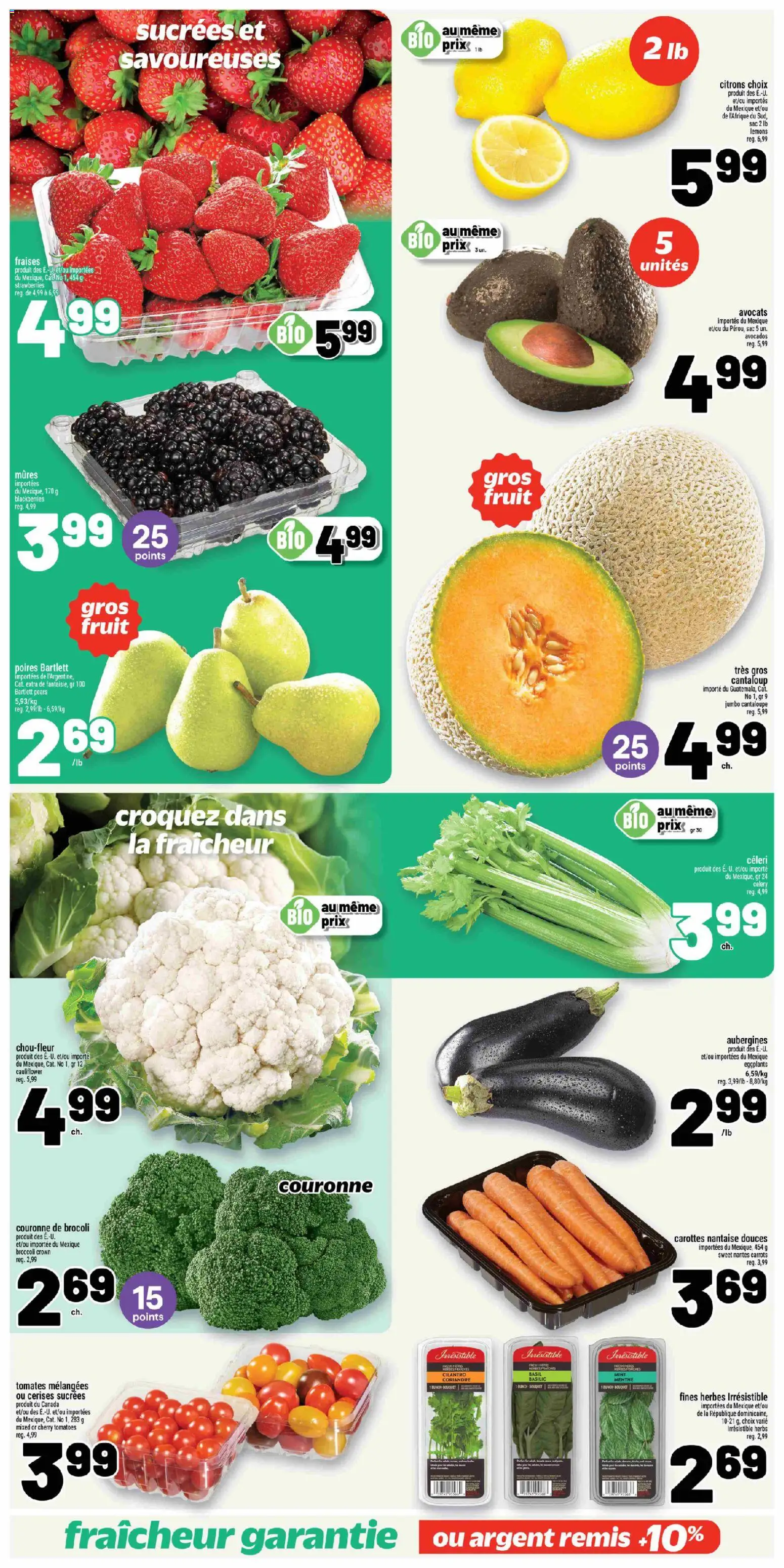 Metro flyer valid from 16.04.2026 | Page: 6 | Products: Strawberries, Tomatoes