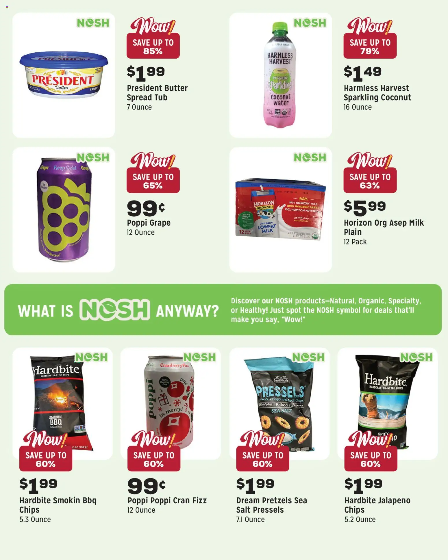 Grocery Outlet Weekly Ad - NJ - valid from 18.03.2026 | Page: 7 | Products: Milk, Chips, Water, Salt