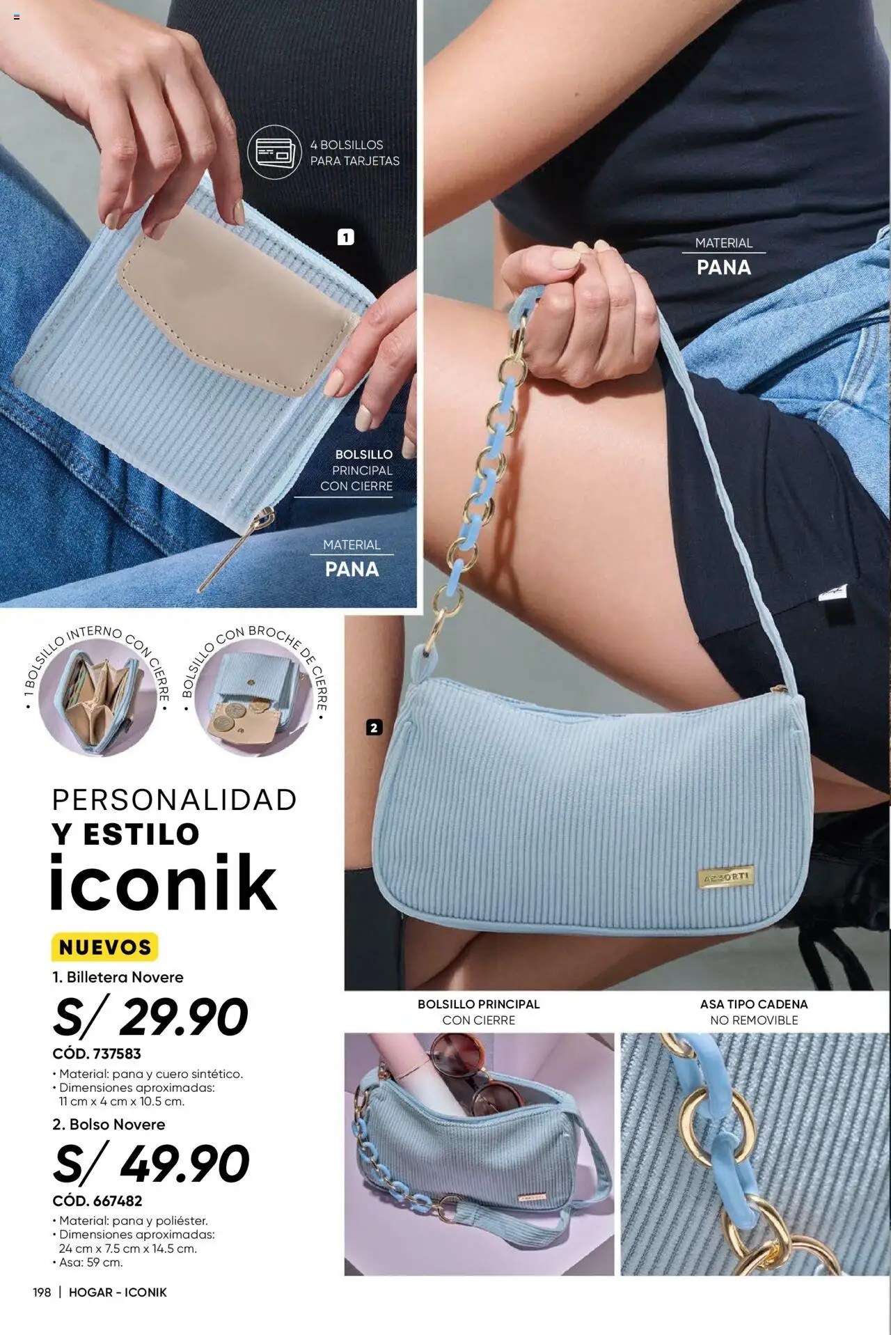 Catálogo Azzorti válido desde 18.08.2025 | Página: 202 | Productos: Bolso, Billetera
