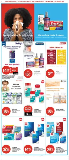 Preview of Shoppers weekly flyer / circulaire from shop Shoppers valid from 18.10.2025 | Page: 19 | Products: Thermometer