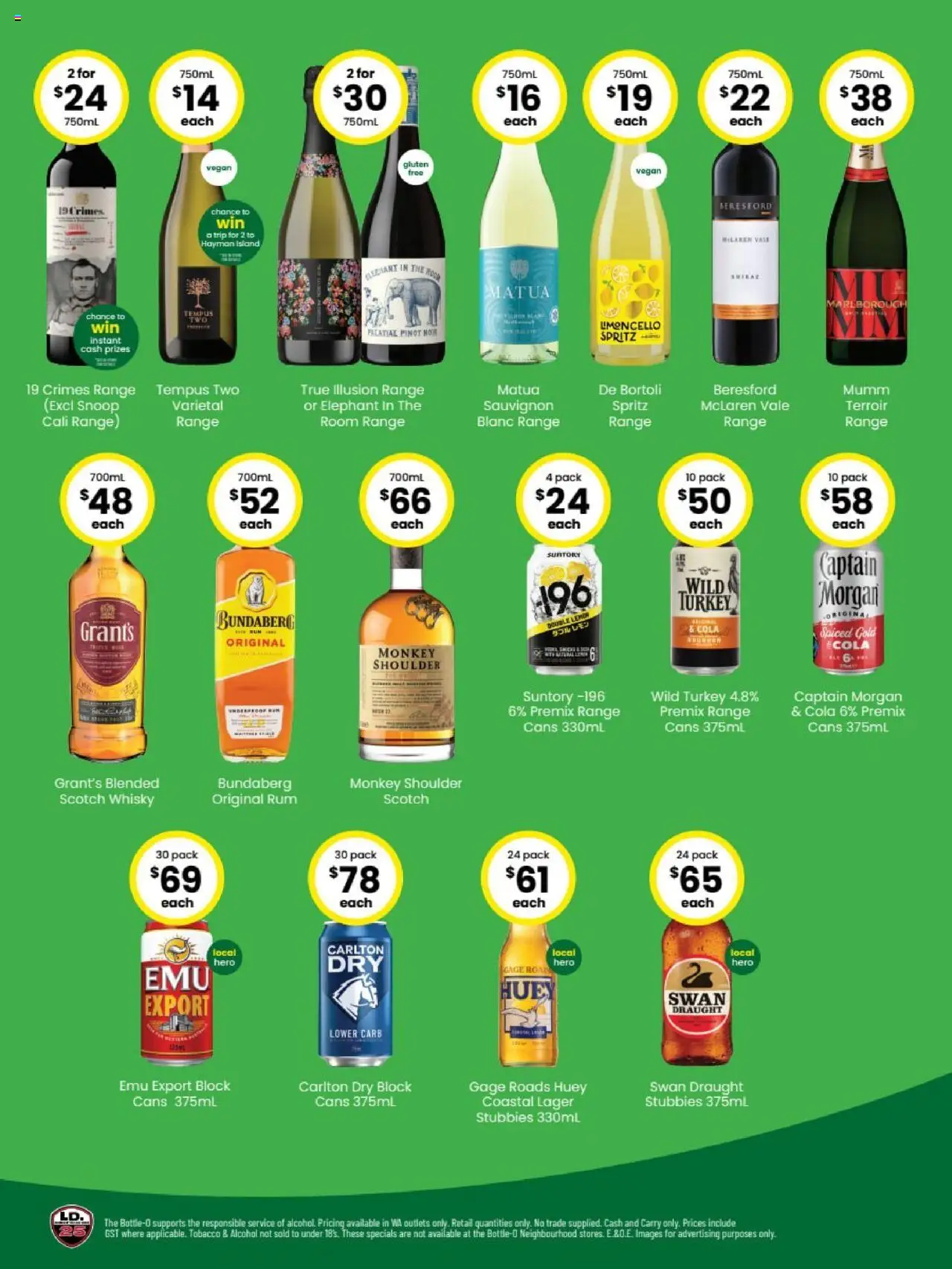 The Bottle-O catalogue - valid from 13.10.2025 | Page: 3 | Products: Rum, Scotch, Turkey