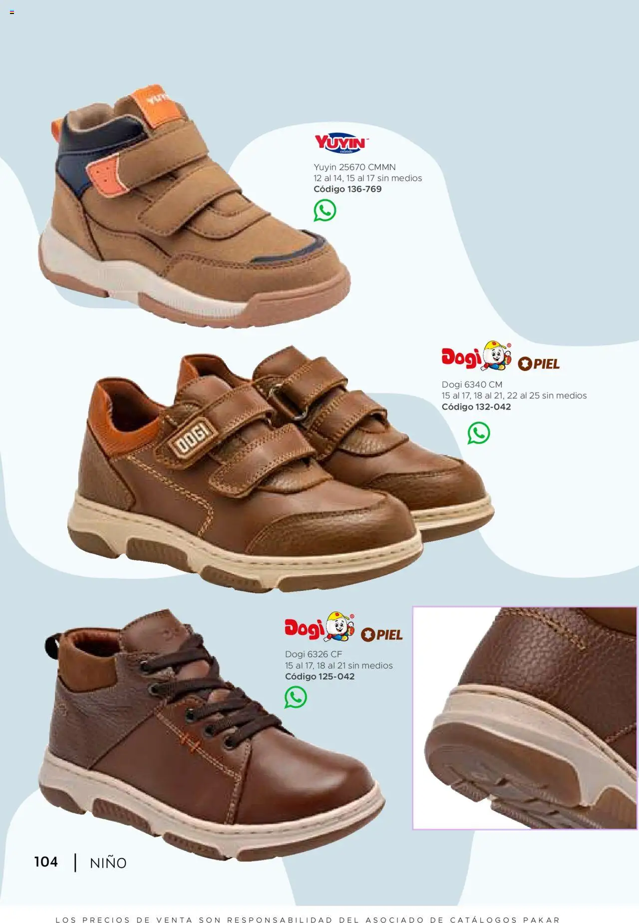 Nuevas ofertas de SC Pakar válidas en toda la República Mexicana desde el 24.07.2025. ¡Encuentra las mejores ofertas en SC Pakar - Catálogo Nino otoño / invierno! | Página: 104