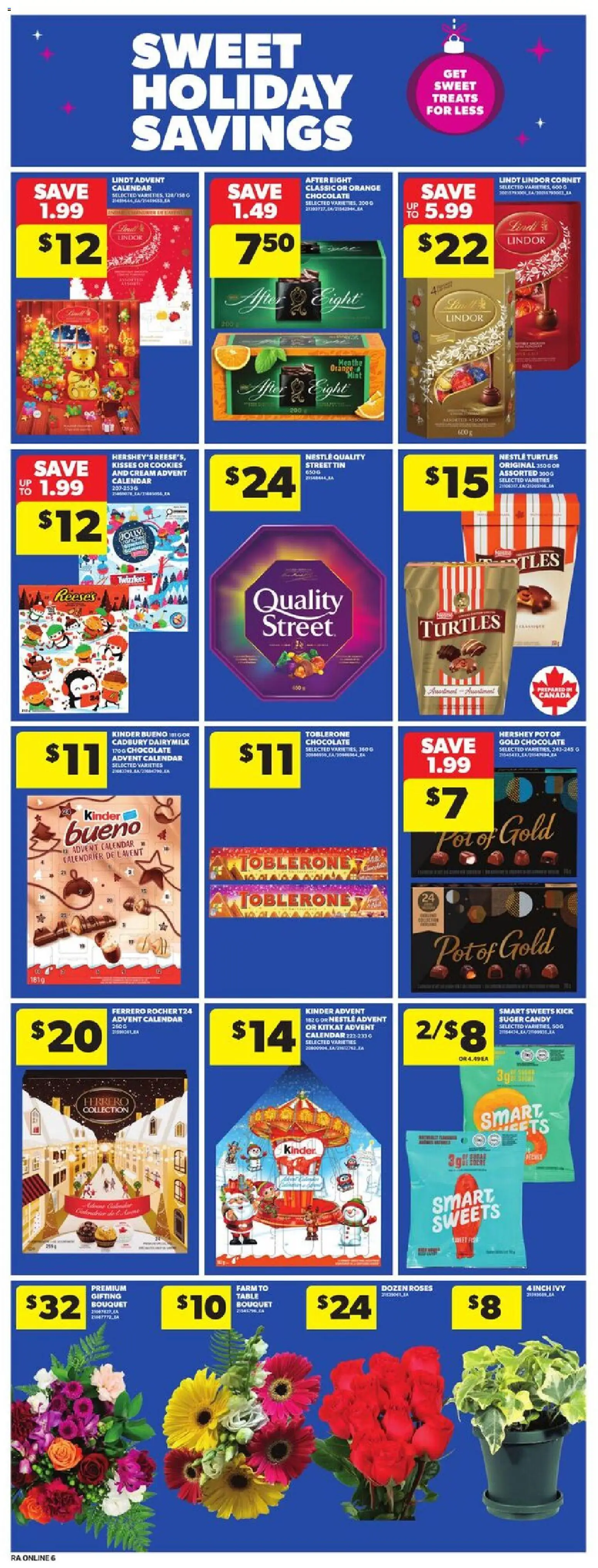 Atlantic Superstore flyer valid from 30.10.2025 | Page: 15 | Products: Cream, Cookies, Table, Chocolate