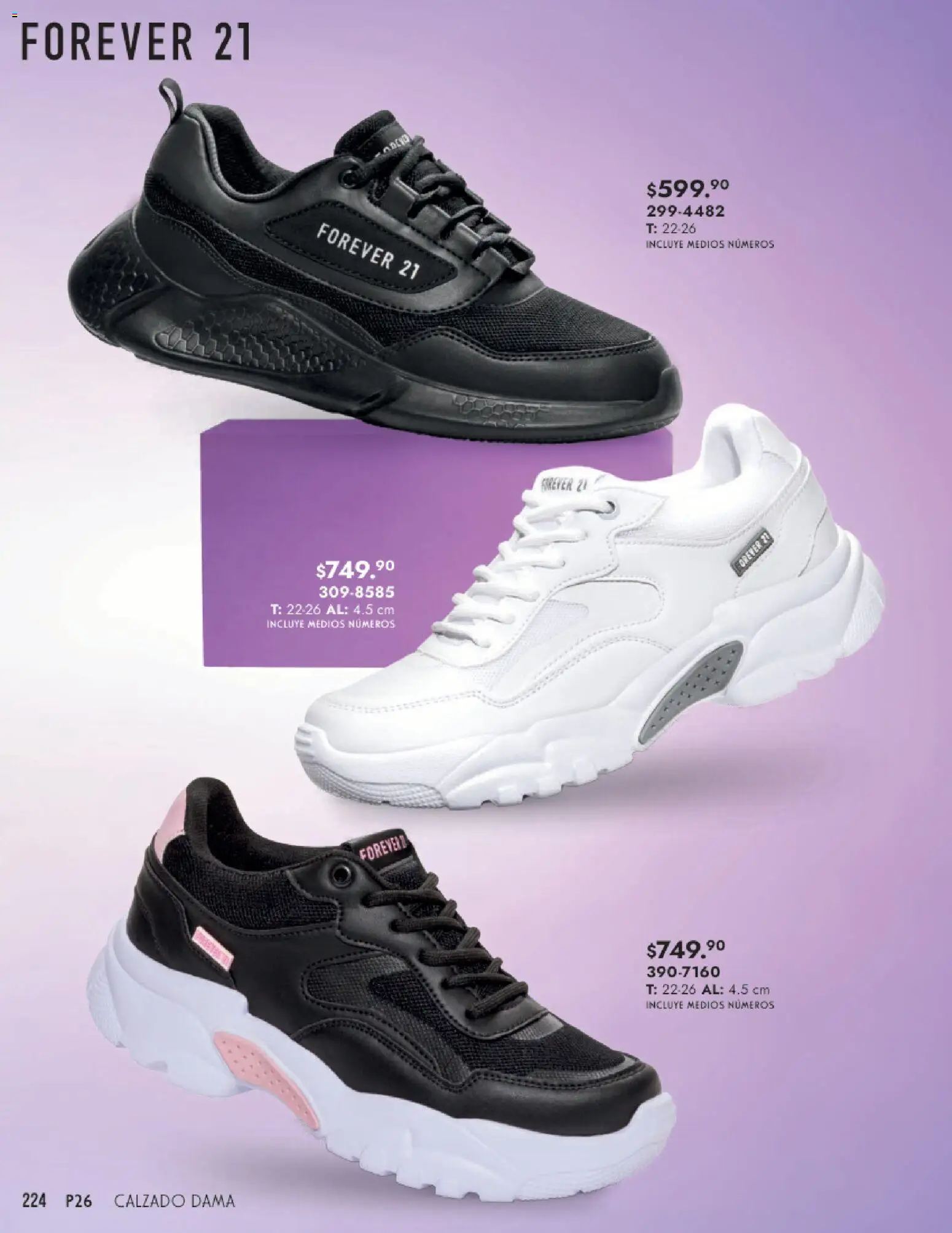 Nuevas ofertas de Andrea válidas en toda la República Mexicana desde el 25.01.2026. ¡Encuentra las mejores ofertas en Andrea catálogo Calzado Dama! | Página: 224