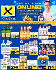 X Supermercados - Ofertas Especiais - Pré-Visualização do folheto da loja X Supermercados, válido de 25.08.2025