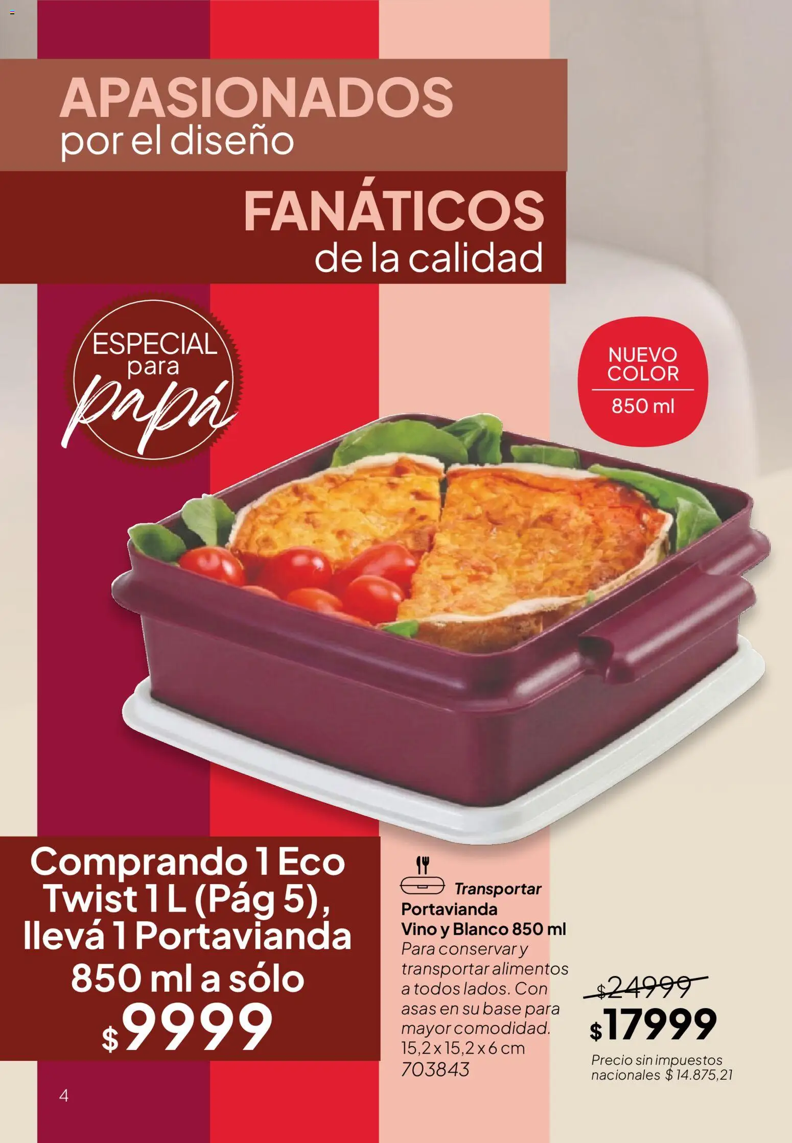 Tupperware Folleto │ válido desde el 28.04.2026 | Página: 5 | Productos: Papa, Vino