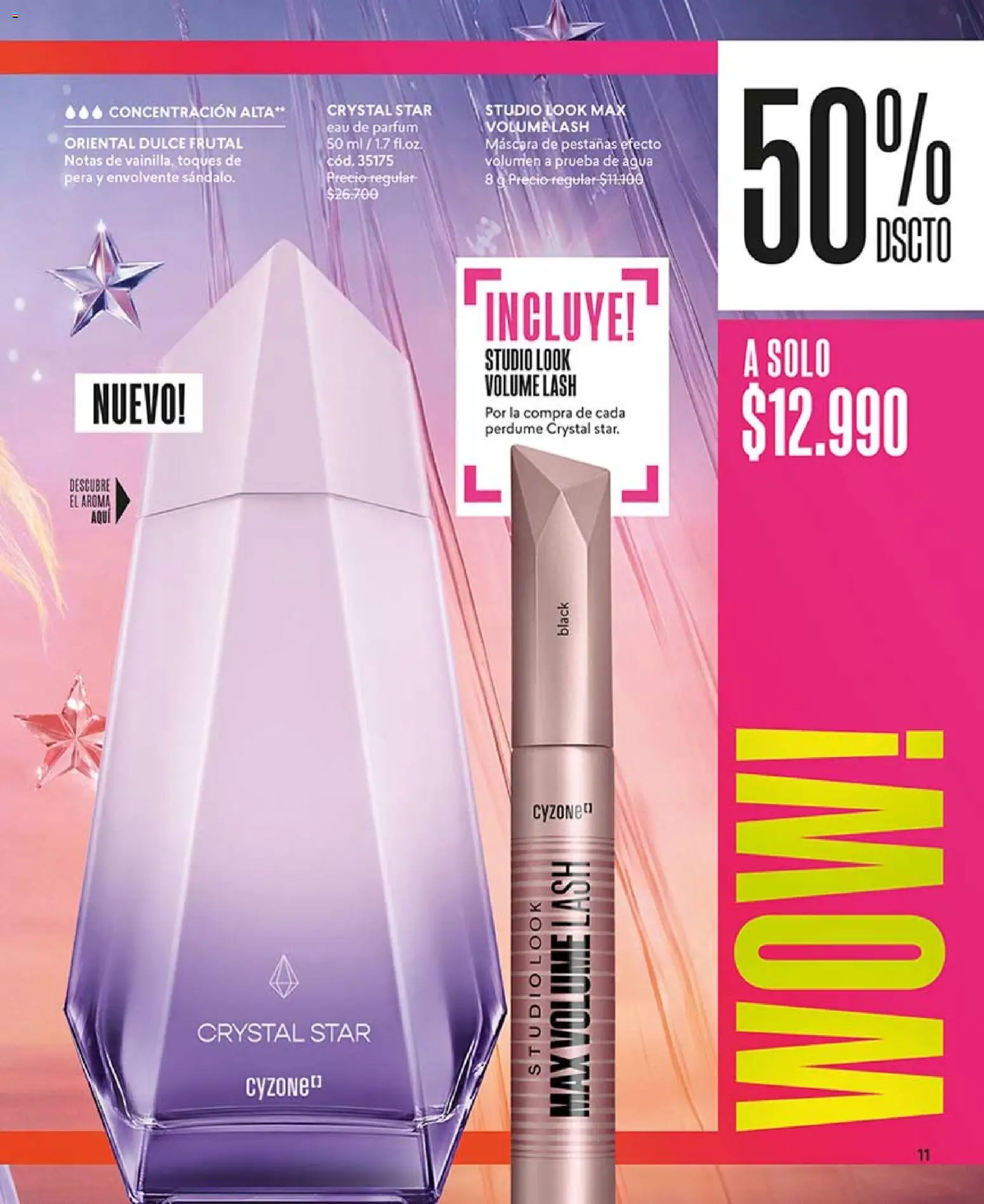 Catálogo CyZone Campaña 5 │ válido desde el 01.03.2026 | Página: 11 | Productos: Agua, Máscara, Pera