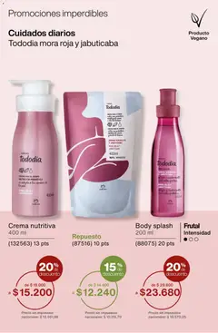 Vista previa Catálogo Natura Ciclo 3 válido desde el 09.02.2026 | Página: 39 | Productos: Body, Aceite, Cacao, Crema