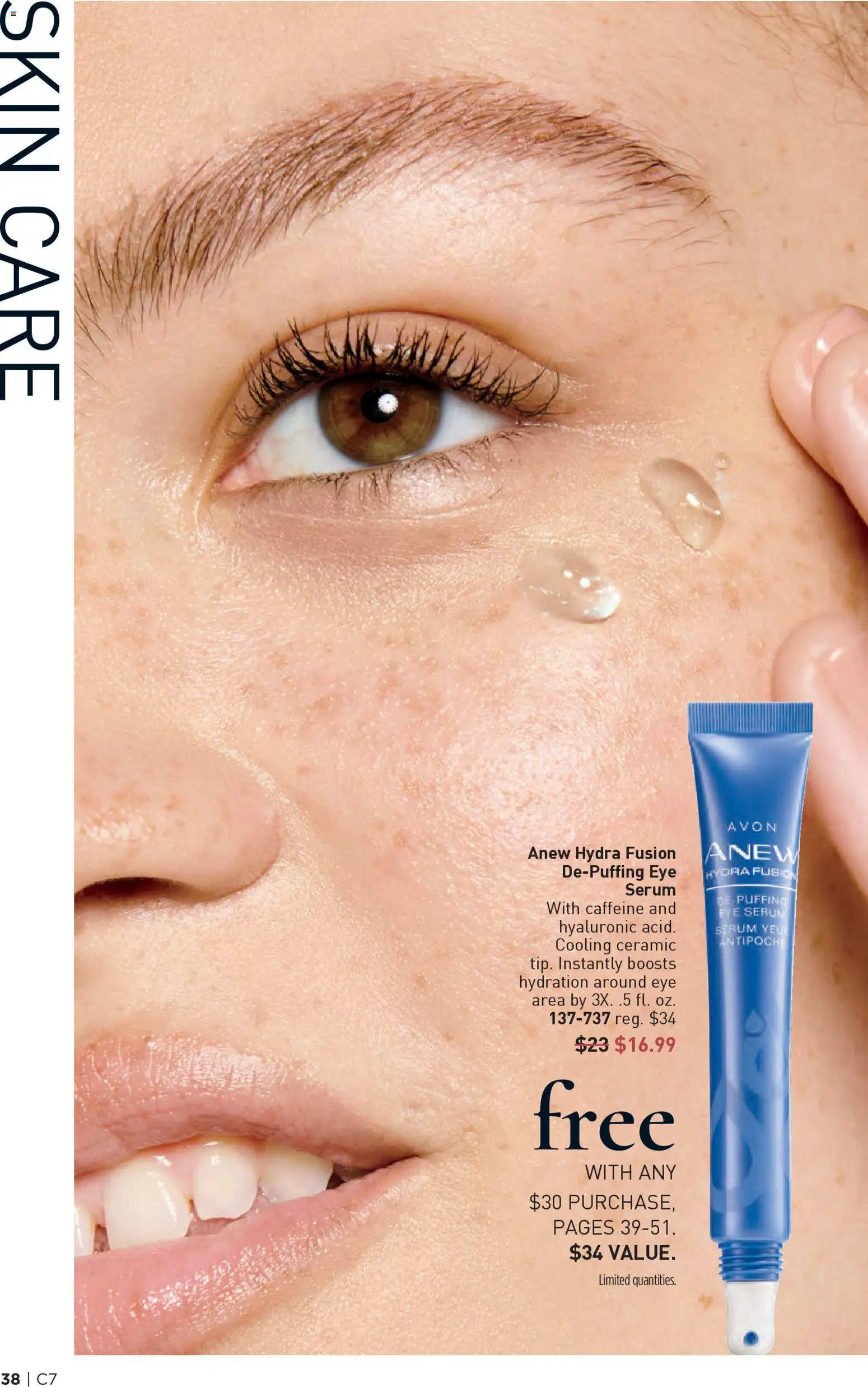 Avon Brochure - valid from 25.03.2026 | Page: 38 | Products: Fusion, Eye Serum
