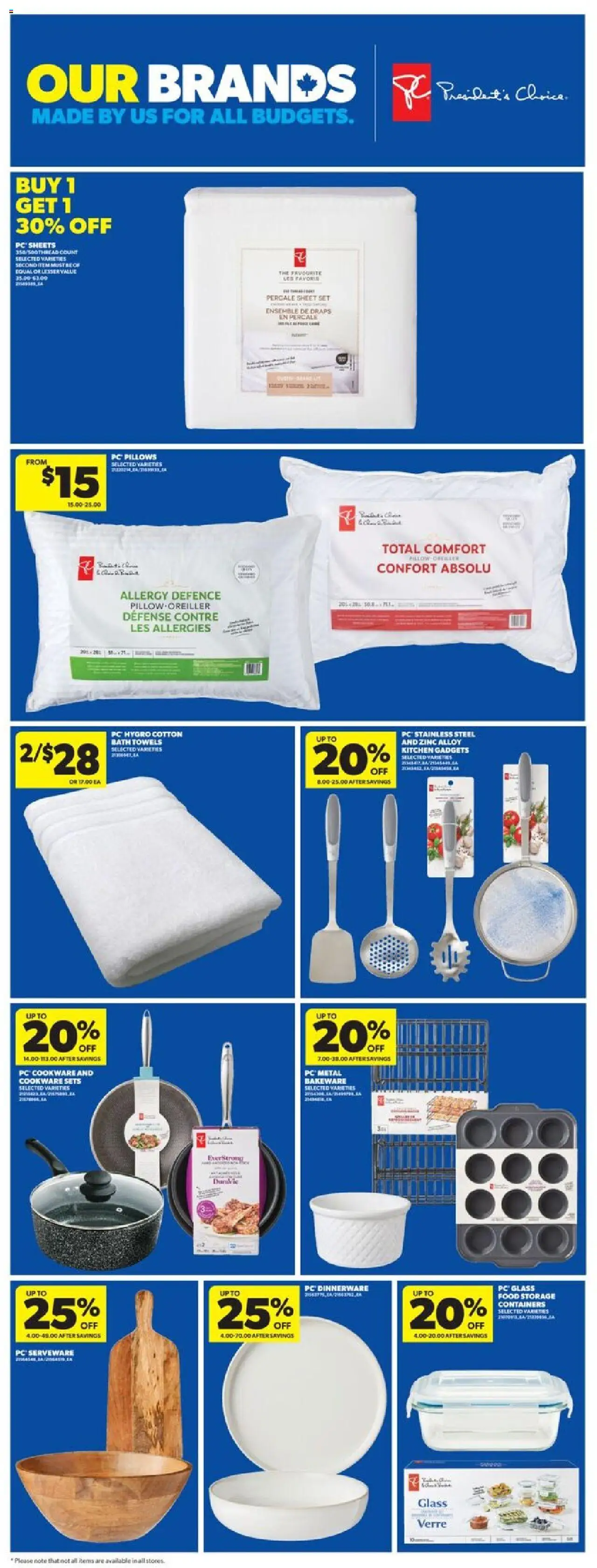 Real Canadian Superstore flyer valid from 09.10.2025 | Page: 31 | Products: PC, Bath