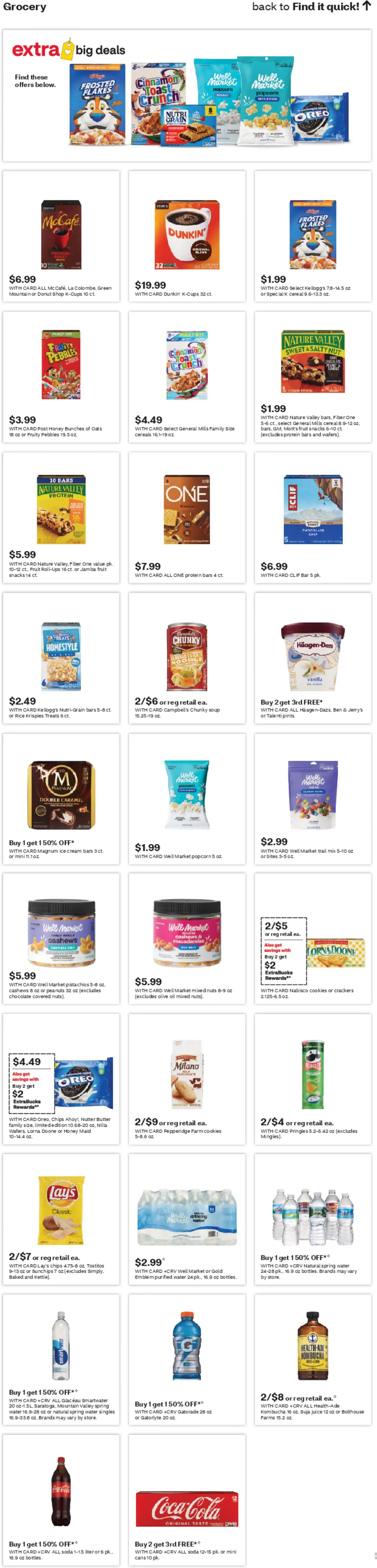 CVS Pharmacy Weekly Ad - PA - valid from 05.04.2026 | Page: 16 | Products: Oil, Nuts, Ice cream, Water