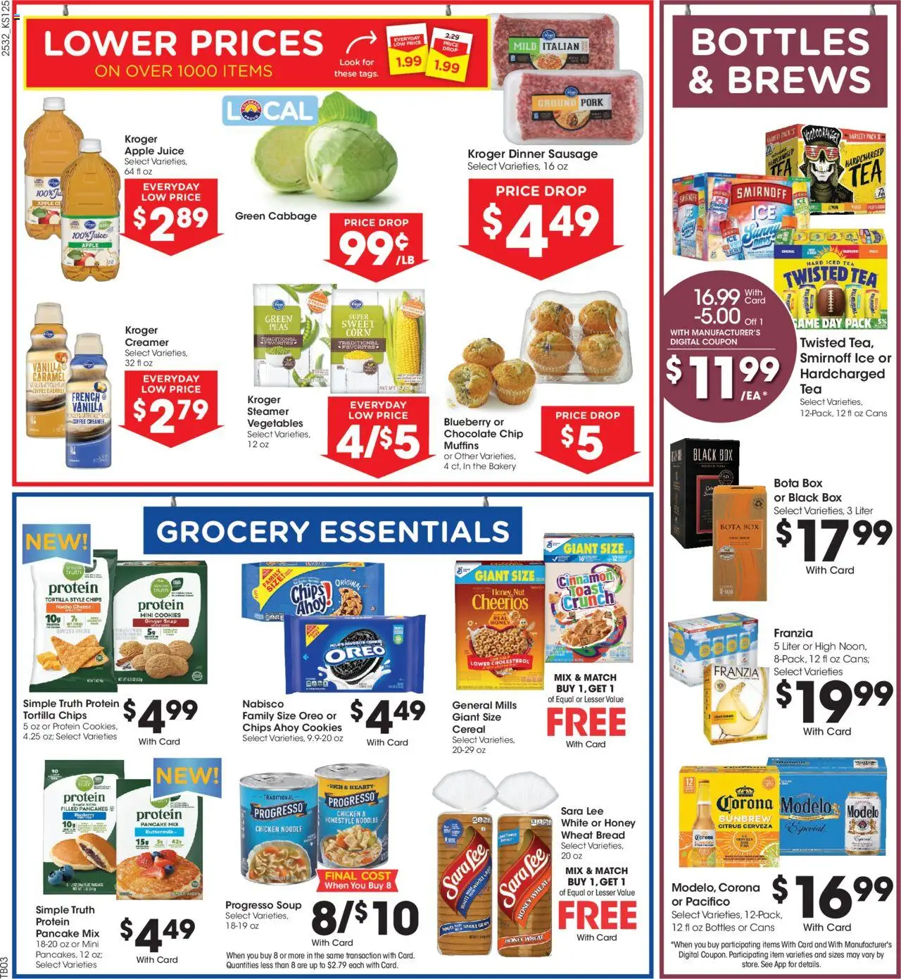 King Soopers Weekly Ad - valid from 10.09.2025 | Page: 6 | Products: Box, Bread, Pork, Vegetables