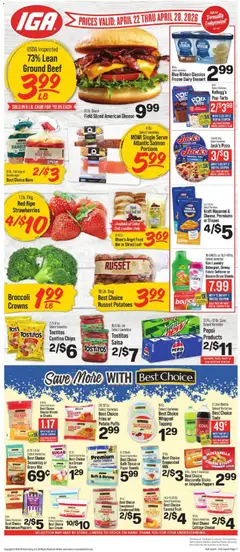 Preview of IGA weekly ads valid from 22.04.2026