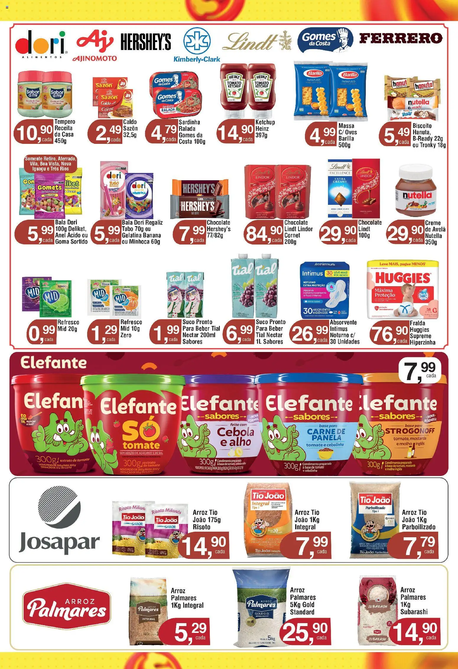 Royal Supermercados Folheto - válido de 27.10.2025 | Página: 6 | Produtos: Cebola, Refresco, Anel, Absorvente