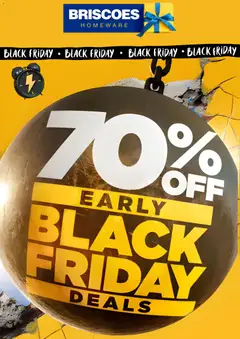 Briscoes - Black Friday preview  - valid from 20.11.2025