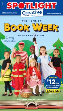 Preview of Spotlight Black The Home of Book Week - valid from 16.07.2025