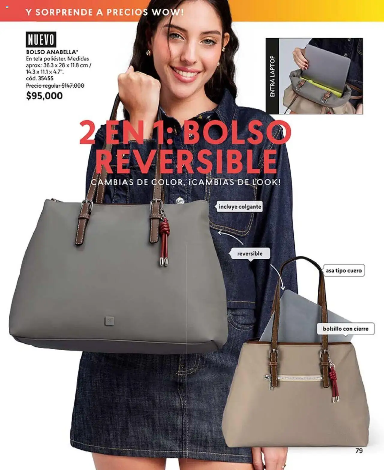 CyZone revista - valida desde el 18.08.2025 | Página: 79 | Productos: Bolso, Laptop