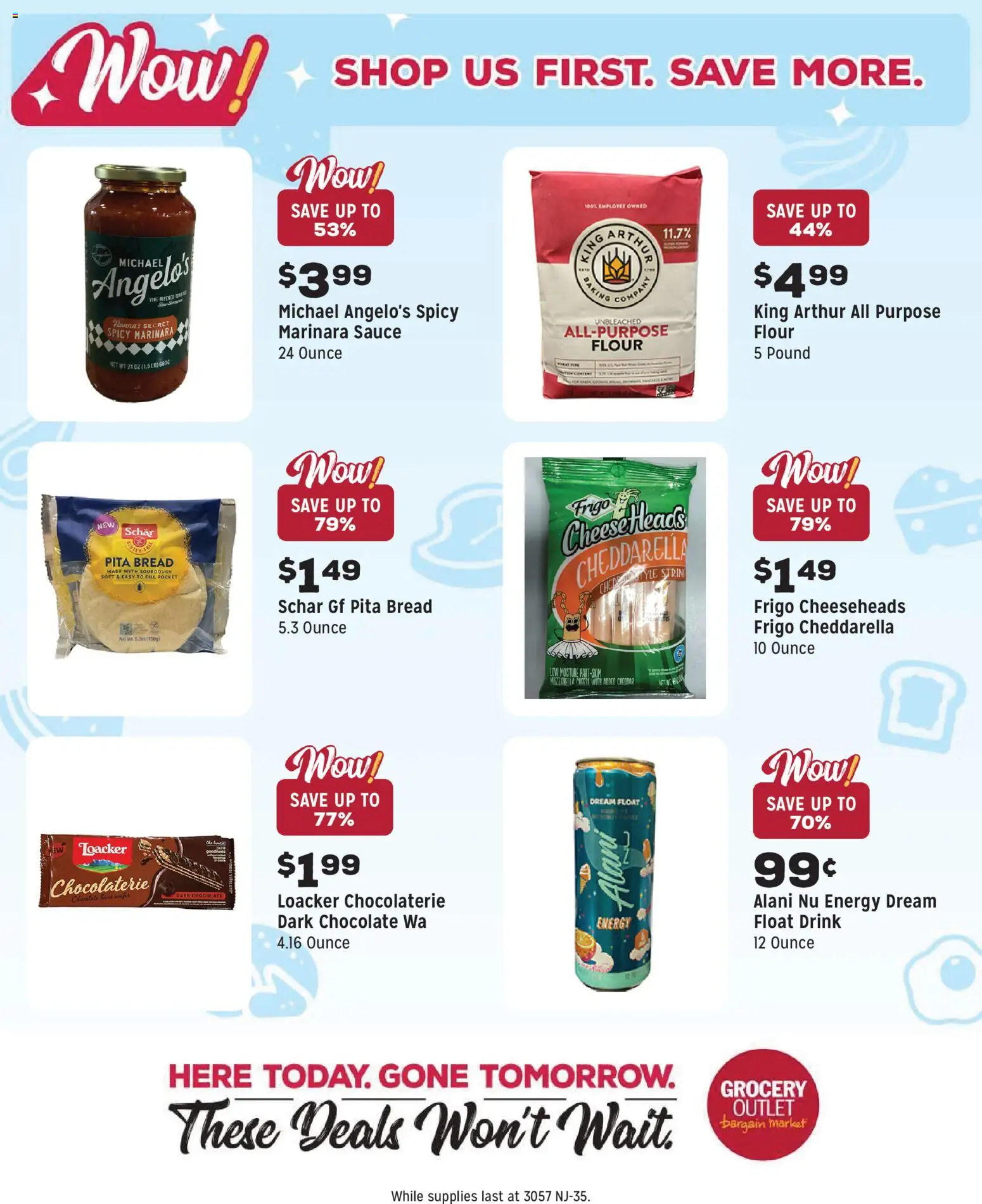 Grocery Outlet Weekly Ad - NJ - valid from 24.12.2025 | Page: 9 | Products: Cheese, Bread, Chocolate, Sauce
