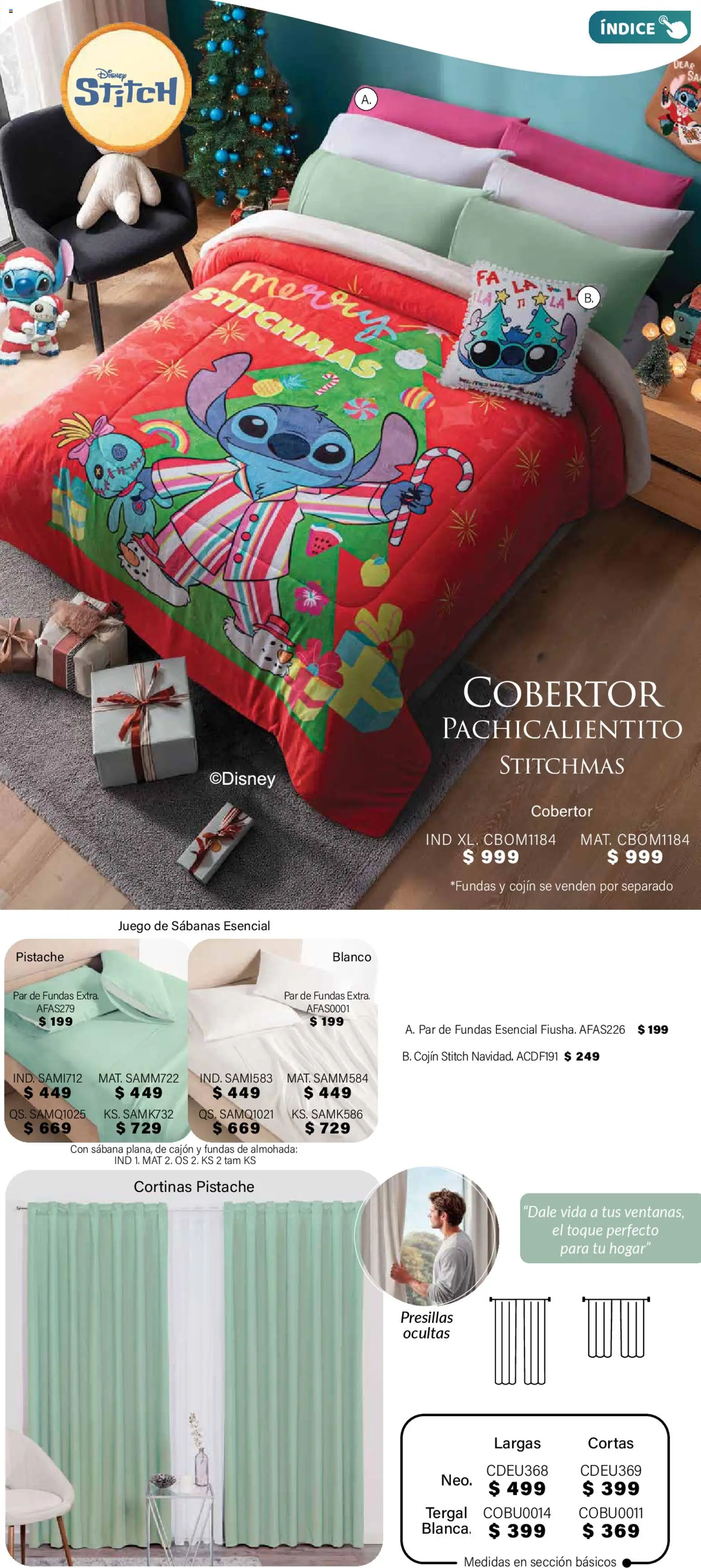 Nuevas ofertas de Colchas Concord válidas en toda la República Mexicana desde el 01.11.2025. ¡Encuentra las mejores ofertas en Colchas Concord Buen Fin! | Página: 160 | Productos: Cobertor, Juego, Almohada, Cortinas