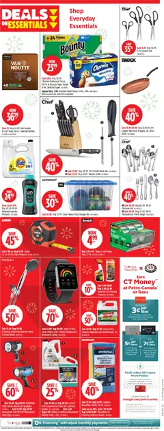 Preview of Canadian Tire weekly flyer from shop Canadian Tire valid from 11.12.2025 | Page: 24 | Products: Watch, Shower